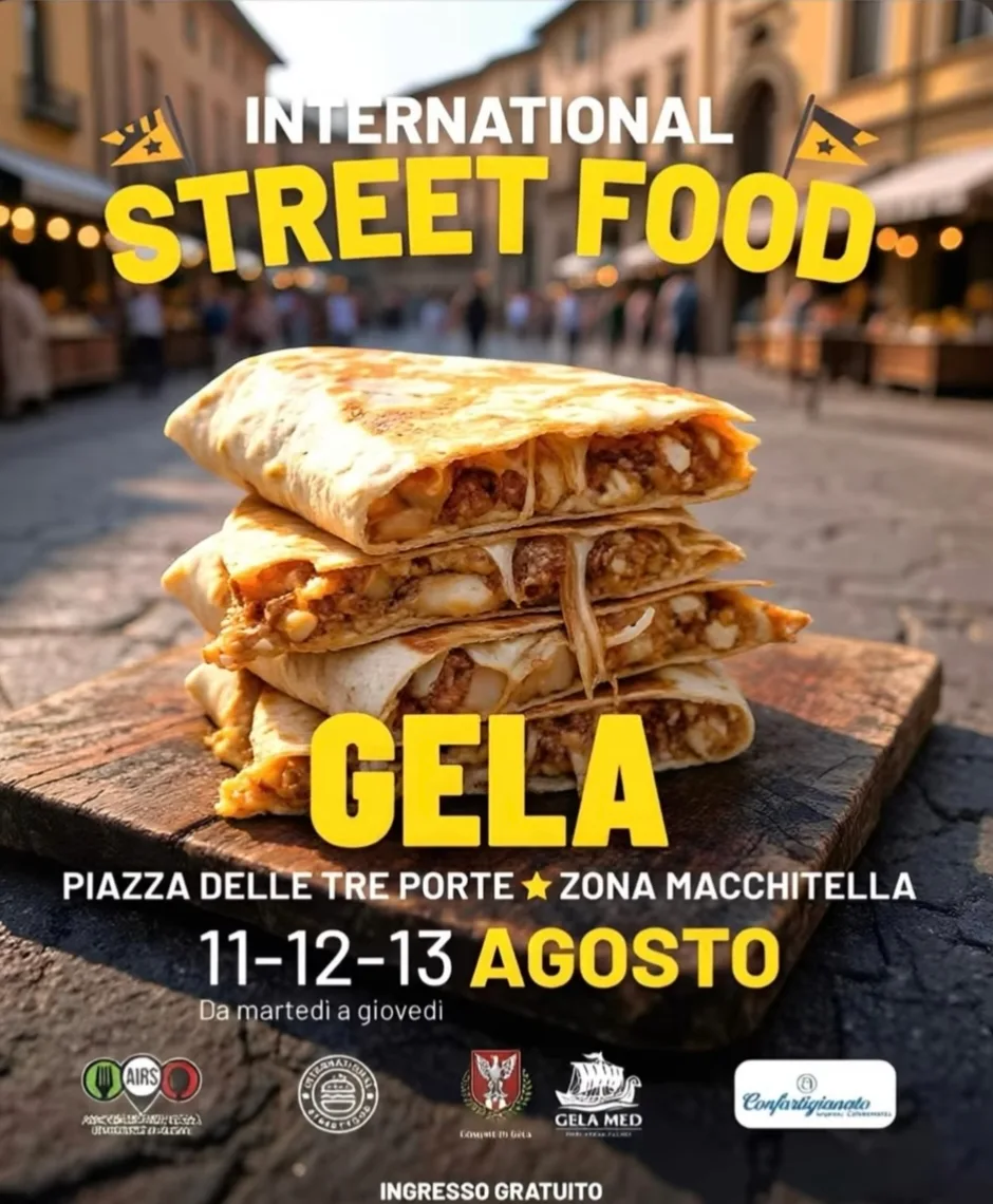Poster for International street food