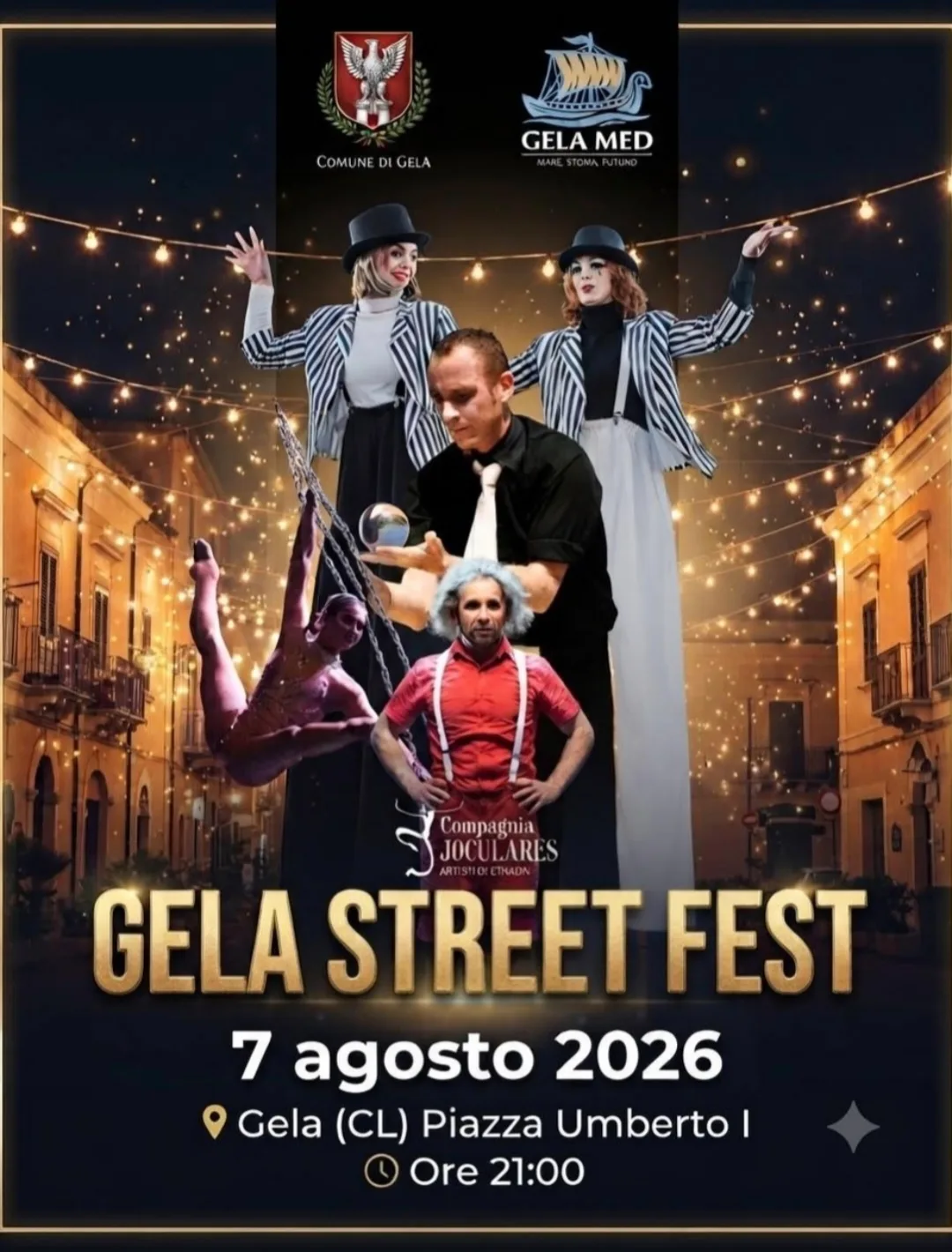 Poster for Gela Street Fest 